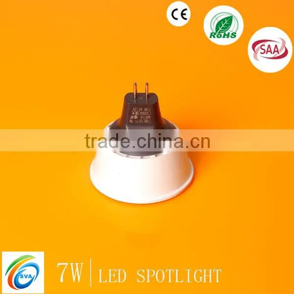 High Lumen Efficiency Dimmable Support MR16 7W LED Spotlight SHS002-7W photo-3