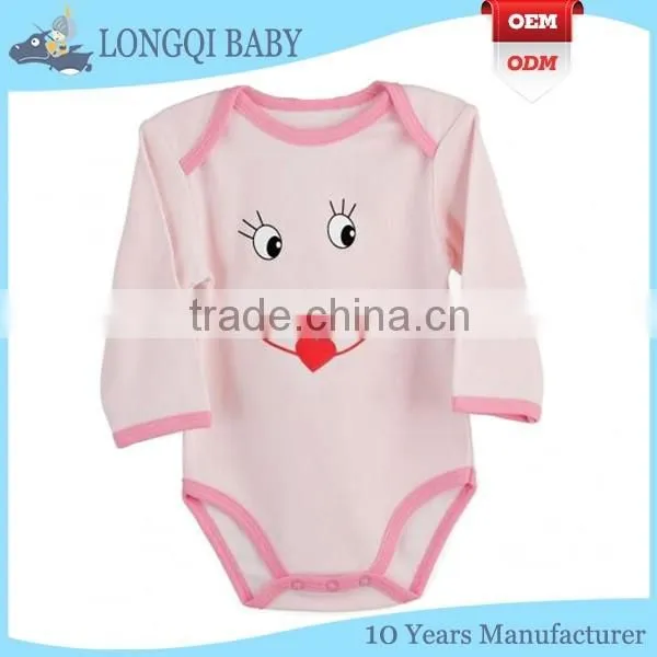 PF-MS-070 Soft Cotton Girl Baby Clothes Romper