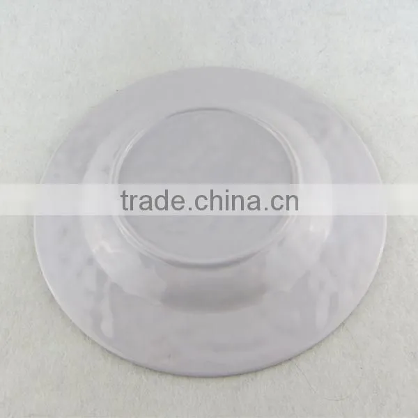 Euro Food Stardard Custom Logo 8.5" Round Melamine Plastic Weight Plates photo-3