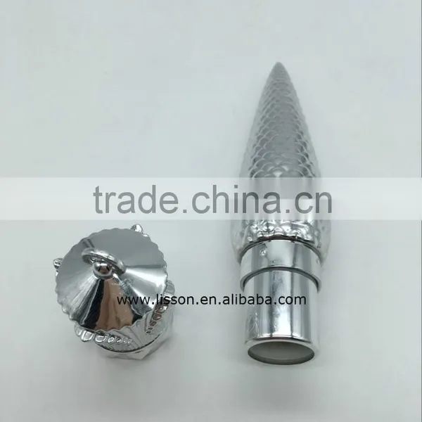 Lipstick Container With Crown Cap and Gold Plated Body photo-2