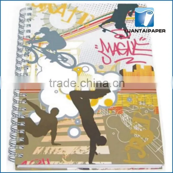 High Quality Stationary Spiral Notebook With Thick Paper Cover