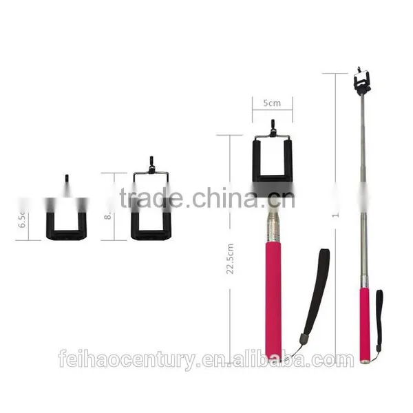 2016 New Products Bluetooth Monopod Multifunction Selfie Stick Handheld Stick Wireless Monopod Selfie Stick With Remote photo-3