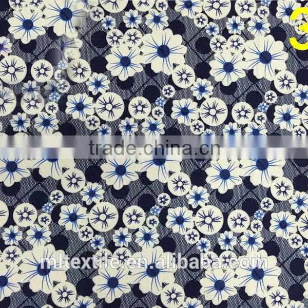 Fabric 100 Cotton Wholesale Printed t Shirt Cotton Fabric Wholesale for Dress Baby Cloth photo-4