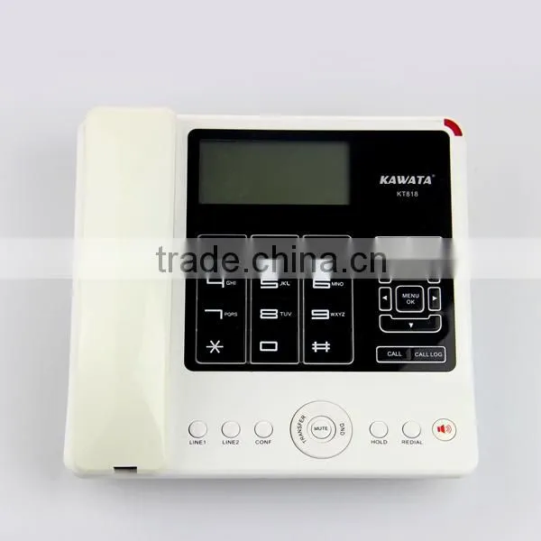 Factory Direct Lcd Backlight Auto Redial Desktop Wired Telephone photo-5