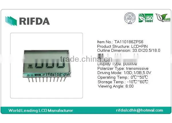 TN 3 Digit Lcd 7 Segment Display photo-2
