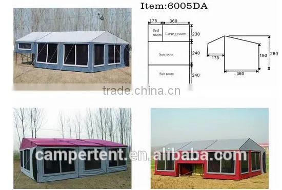 Outdoor Heavy Duty Camper Trailer Tent photo-4