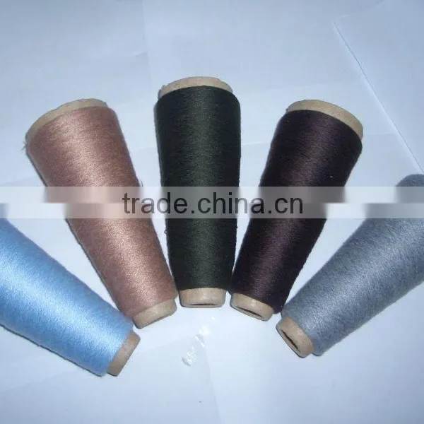 100% Polyester Dyed Spun Yarn