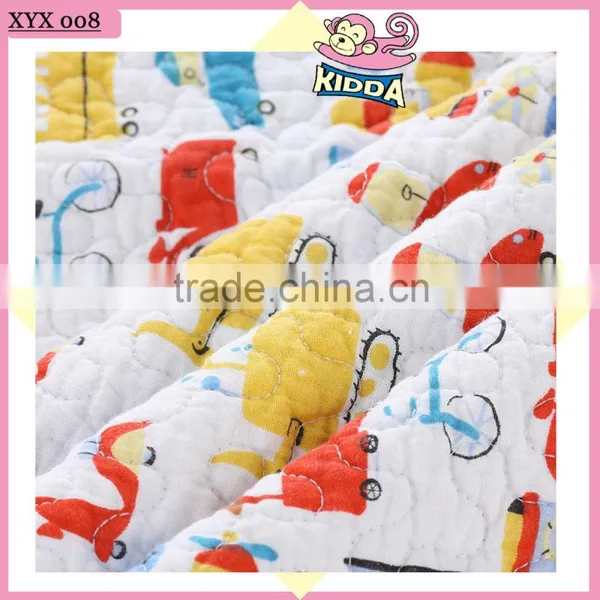 100%Cotton Patchwork Quilt Let's Have a Travel Juvenile Quilt photo-2