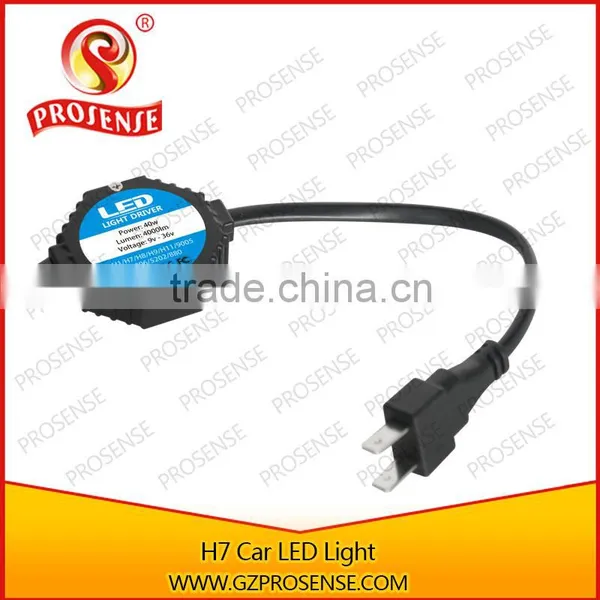 Supply 4000lm 6000K Super White H7 Car LED Light Bulb photo-2