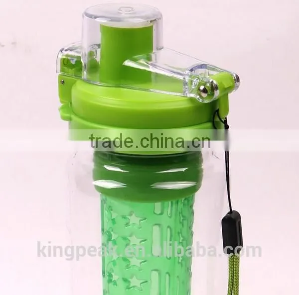 Portable Plastic Infuser Water Bottle /water Infuser Bottle/ BPA-Free Tritan Fruit Infuser Water Bottle/Shaker Bottle photo-2