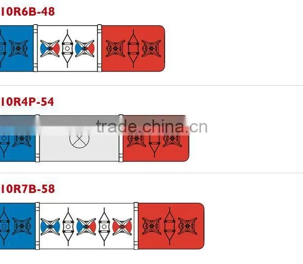 Hot Sell Halogen Lightbar Police Lightbar Emergency Lightbar TBD-10R4P-48 photo-4
