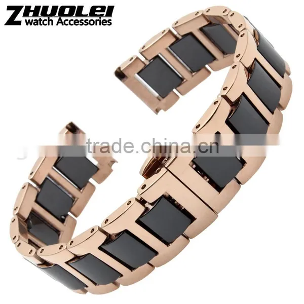 16|18|20mm Stainless Steel Bracelet Wristbands Waych Band photo-5