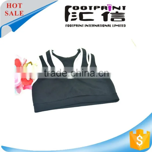 Wholesale Young Ladies Two Layers Comfortable Sport Bra Underwear