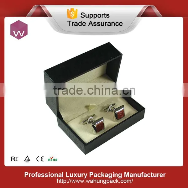 Small Blue Cufflink Jewelry Box photo-6