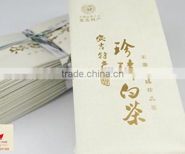 Customized Printed Natural Kraft Paper Stand up Pouch / Tea Packaging Bags photo-2