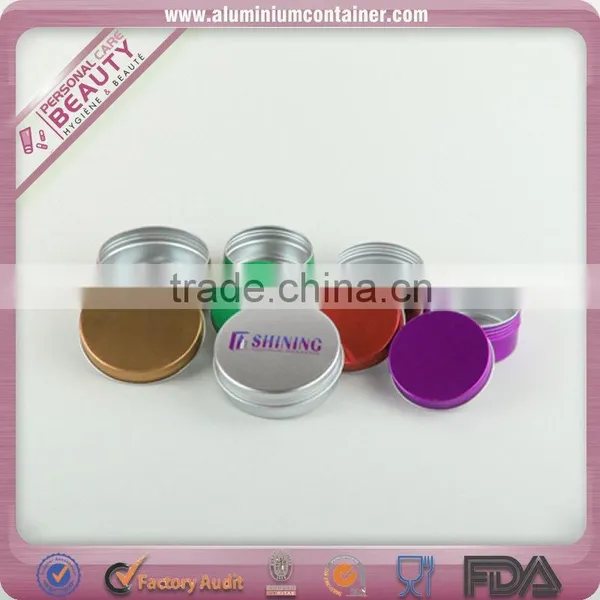 250ml Aluminium Jars For Cosmetic