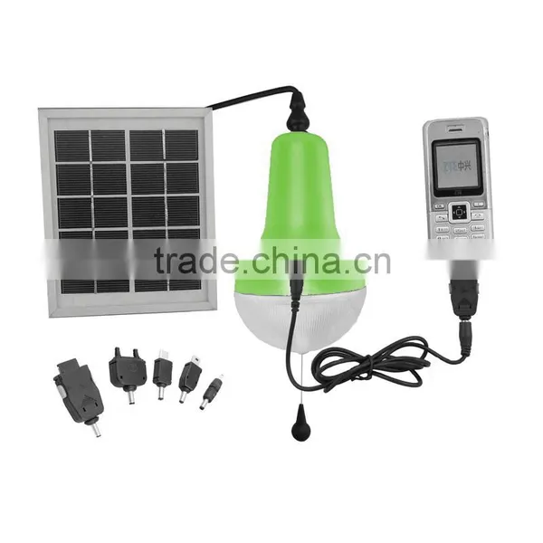 LED Solar Charging Equipment Solar LED Mini Solar Light Solar Charging Device Charging the Phone