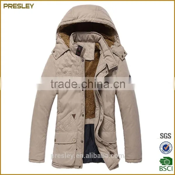 Presley oem custom casual winter jacket/down coat for men wholesale