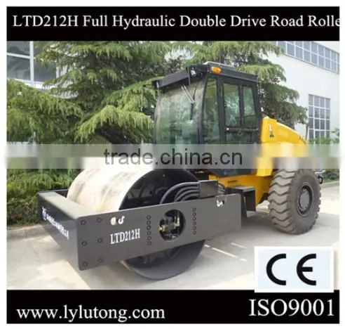 LTD212H Full Hydraulic Double Drive Single Drive Vibrate Raod Roller