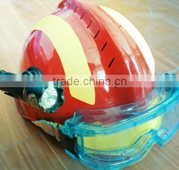 Red Safety Helmet for Rescue Work and Construction Safety Helmet