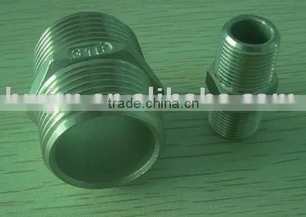 Stainless Steel Hex Nipple