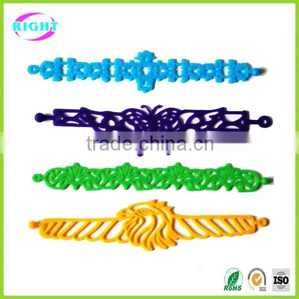 Stylish Popular Silicone Hollow Wristband photo-3