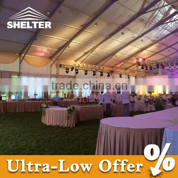850g/sqm Double PVC-coated Polyest Textile Covers Ceremony for Party photo-3