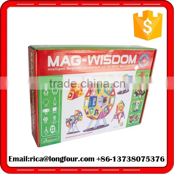 New Similar Magformers Magnetic Construction Building Toy Multicolor Blocks photo-4