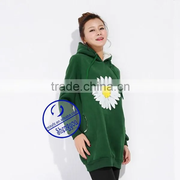 2015 Custom Women Pullover Fleece Sweatshirt Hoodie Witn Printing photo-4