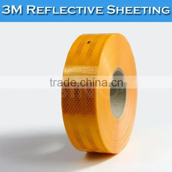 3m Super High Intensity Diamond /Reflective Sign Pvc Self Adhesive Vinyl Roll photo-3