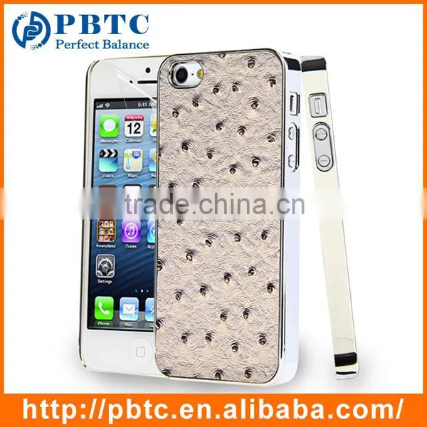 Set Screen Protector And Case For Iphone 5 , Beautiful Aluminium Flower Case photo-6