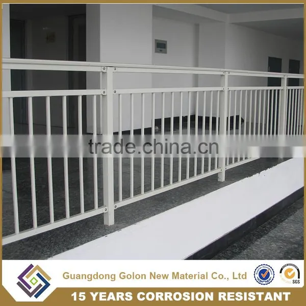 Wholesale OEM & ODM Balcony Balustrade Wrought Iron Cheap Deck Railings With AkzoNobel Powder Coating photo-3