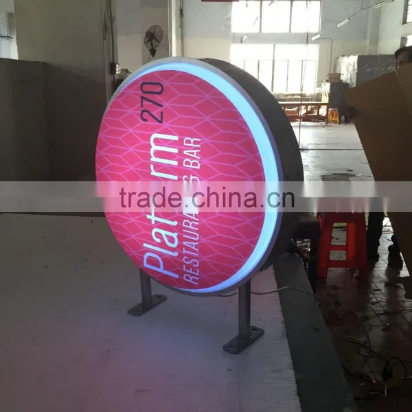 Acrylic Board With Aluminum Frame Double Side With UV Print photo-2