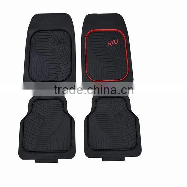 All Weather Rubber Universal Fit Auto Floor Mats Liner - Heavy Duty 4pc Set photo-3