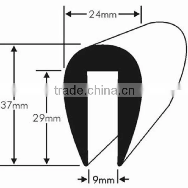 Extruded Rubber Fender for Boat Ship