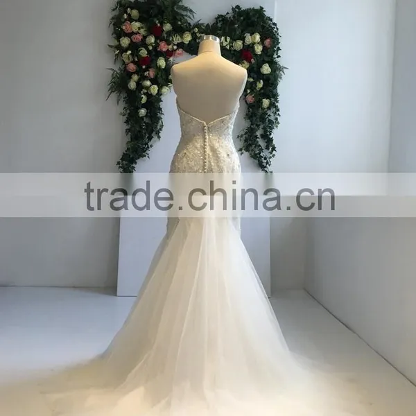 OEM ODM Customized Lace Fabric for Wedding Dress photo-5