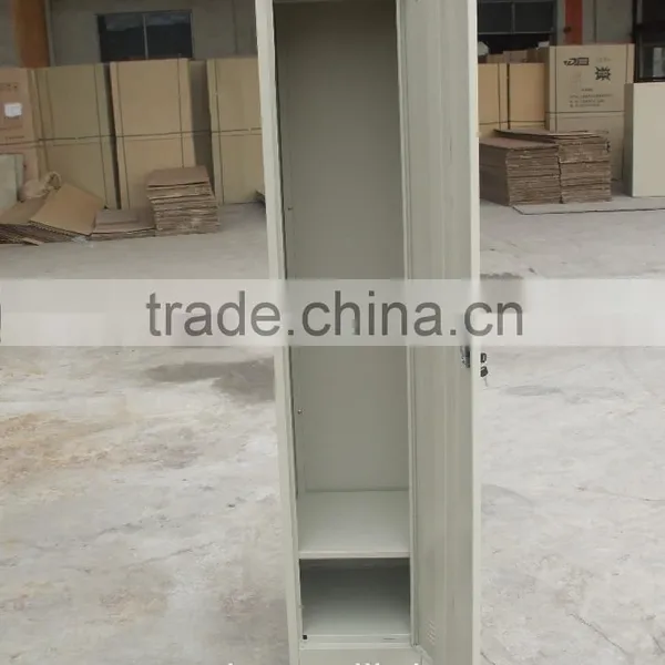 Ningbo CE Steel or Iron Wardrobe Locker Single Door Steel Locker Cabinet photo-2
