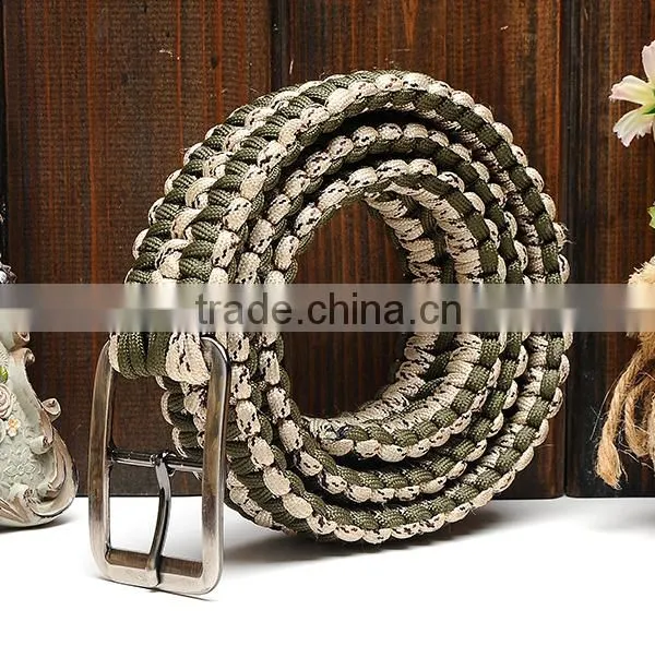 Colorful High Quality Military Hunting Equipment Elastic Survival Military Safety Belt