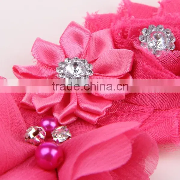 New Baby Flower Elastic Headband Pretty New Design Hair Band for Sales photo-5