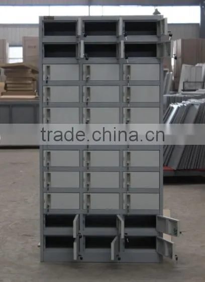 Lockable Double Color 24 Dooor Steel Locker photo-2