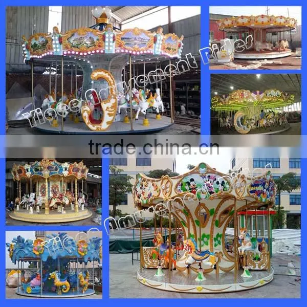 Fun Fair Ride for Sale 16 Seats Carousel photo-4