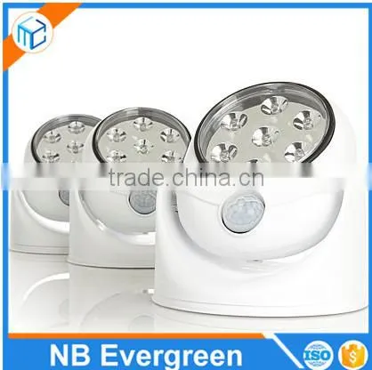 360 Degrees Motion Activated Sensor Stick Up LED Light photo-4