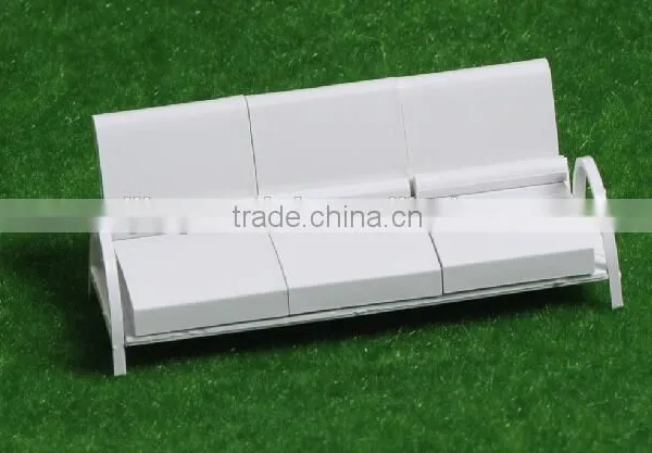 Model Sofa in Plastic, Architecture Model Scale Sofa, Mini Model Sofa photo-2