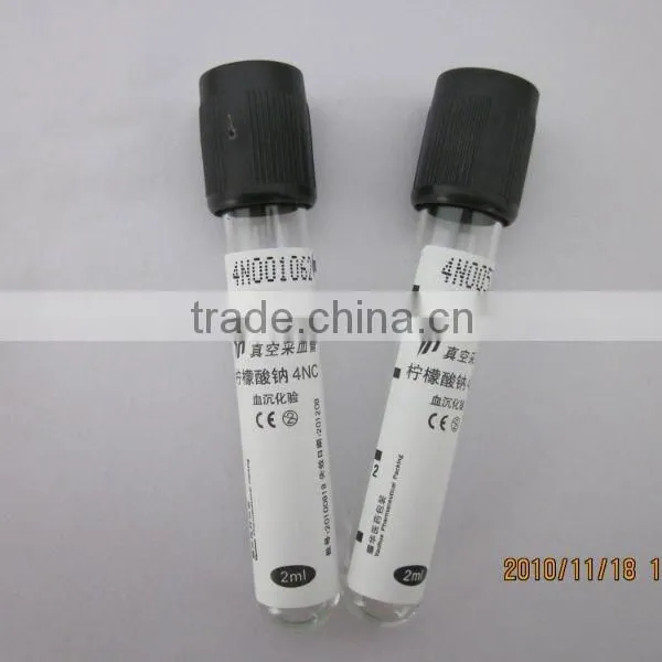 Vacutainer Blood Collection 3.8% Sodium Citrate Tube photo-2
