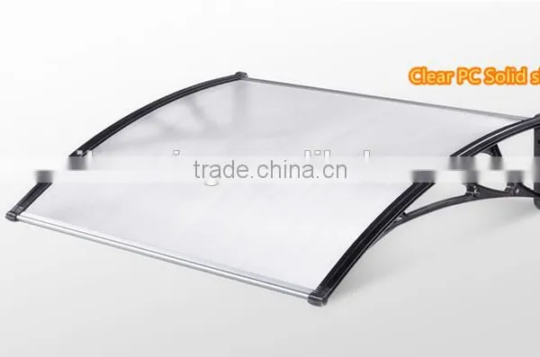 Best Sellling Easy Assembly DIY Polycarbonate Plastic Door Canopy Awning photo-4