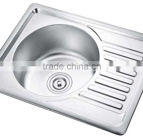 SC-108 Kitchenware With Drainer Heat Handmade Stainless Steel Sink Table photo-5