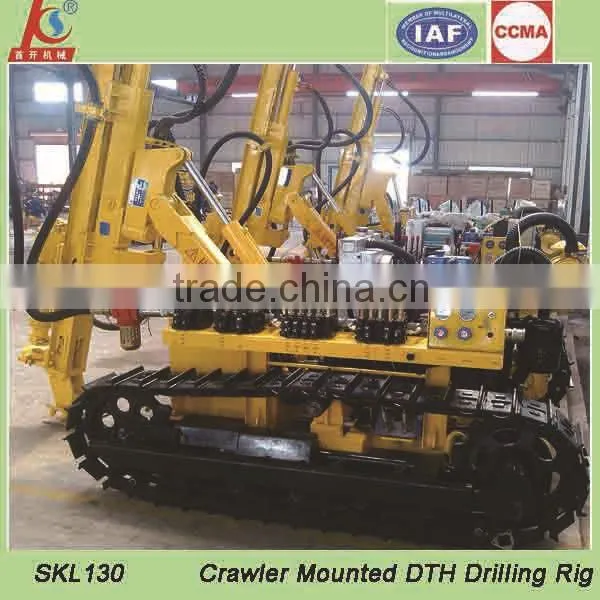 Double-cylinder Elctric and Diesel Engine Crawler DTH Drilling Equipment Quality Choice photo-6