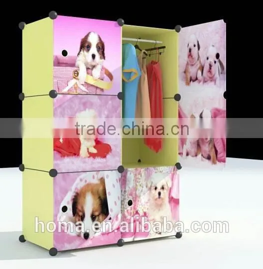 Outdoor Furniture Foldable Simple Design Diy Wardrobe photo-4