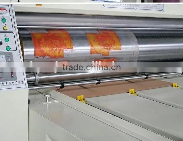 Semi Automatic Printing and Slotting Die Cutting for Carton Box photo-4