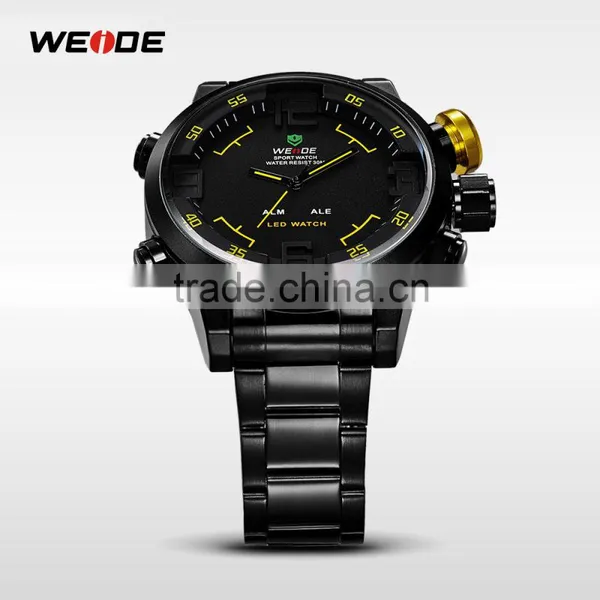 2016 New Arrival Weide Fashion Business Man Watch Brand Analog Digital Led Wrist Watch photo-4